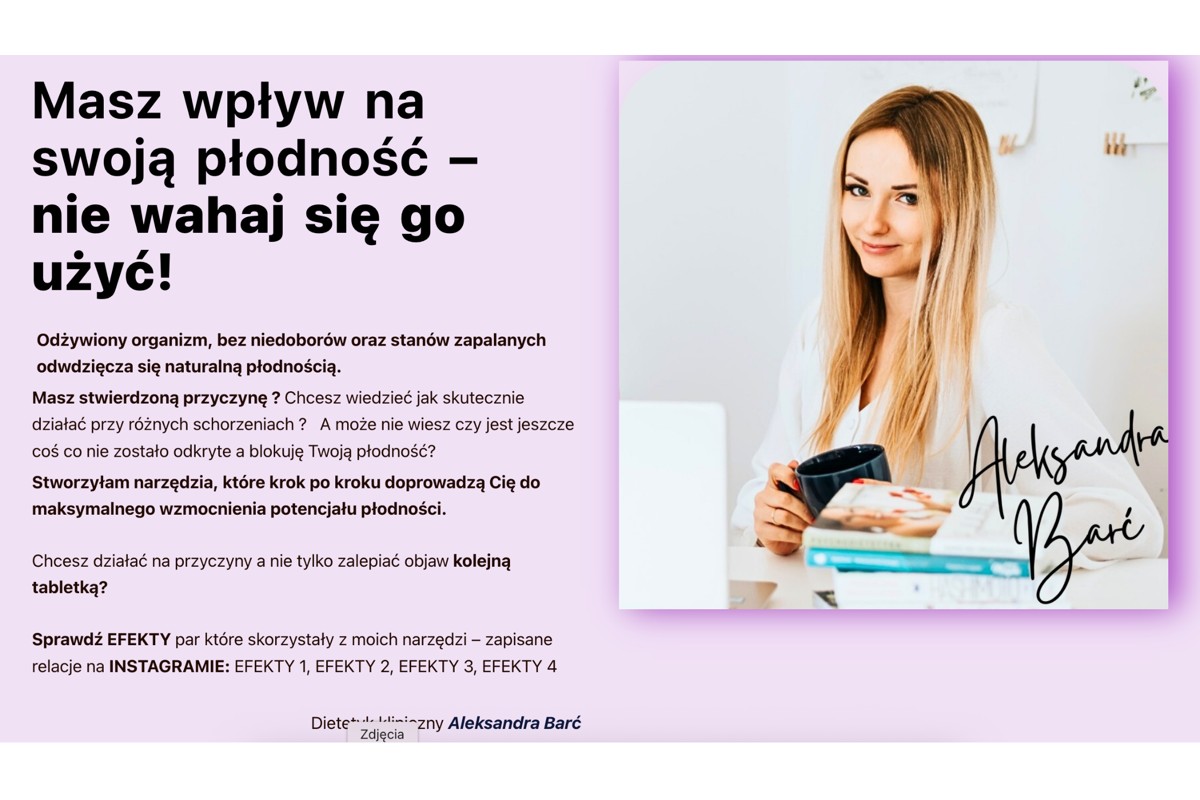 Strefa Płodności - Aleksandra Barć