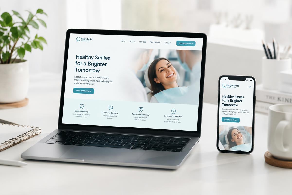 BestDent - strona gabinetu stomatologicznego