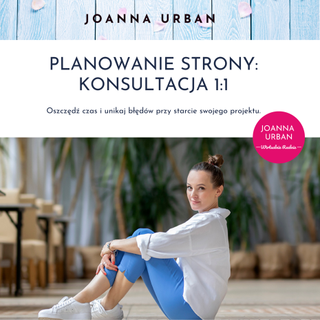 Planowanie strony: Konsultacja 1:1